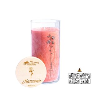 Berglicht HARMONIE Kerze im Glas mit Motiv