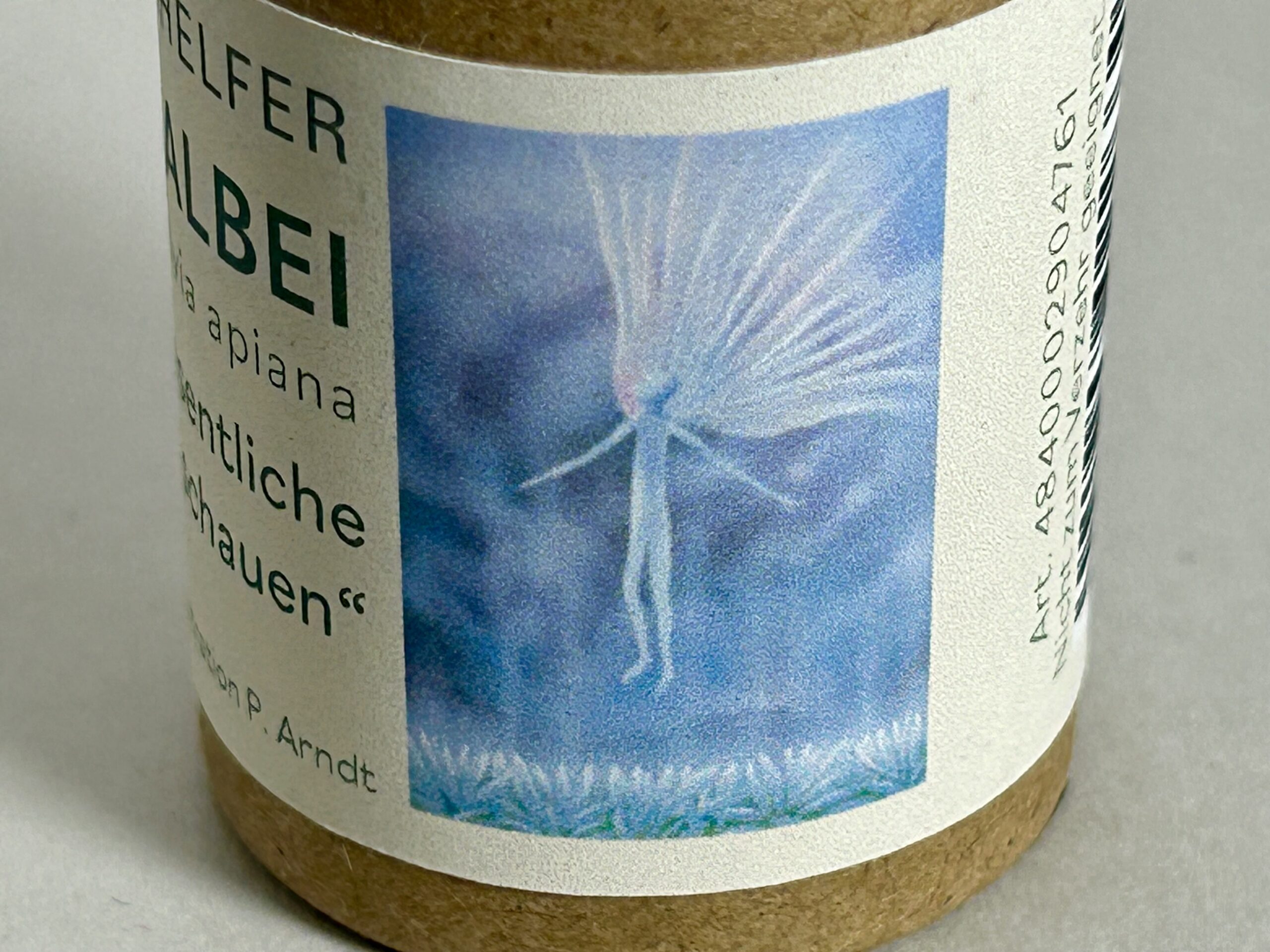 Weisser Salbei Pflanzenhelfer in 30ml Pappdose