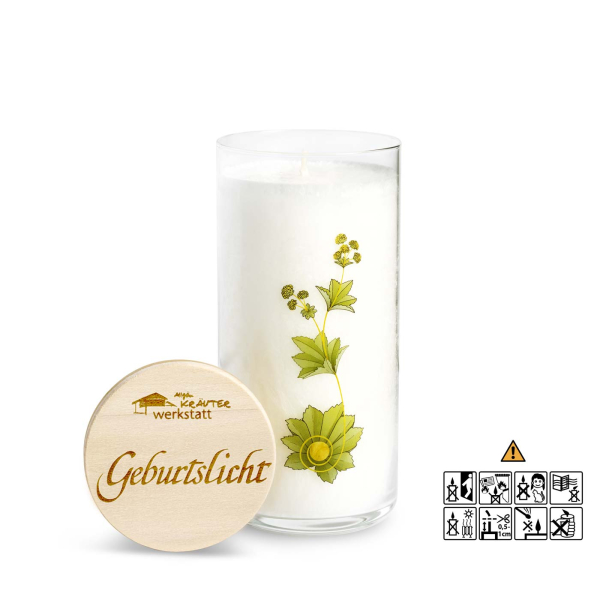 GEBURTSLICHT im Ritzenhoff Glas