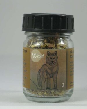 Wolf Krafttiermischung 50ml Glas